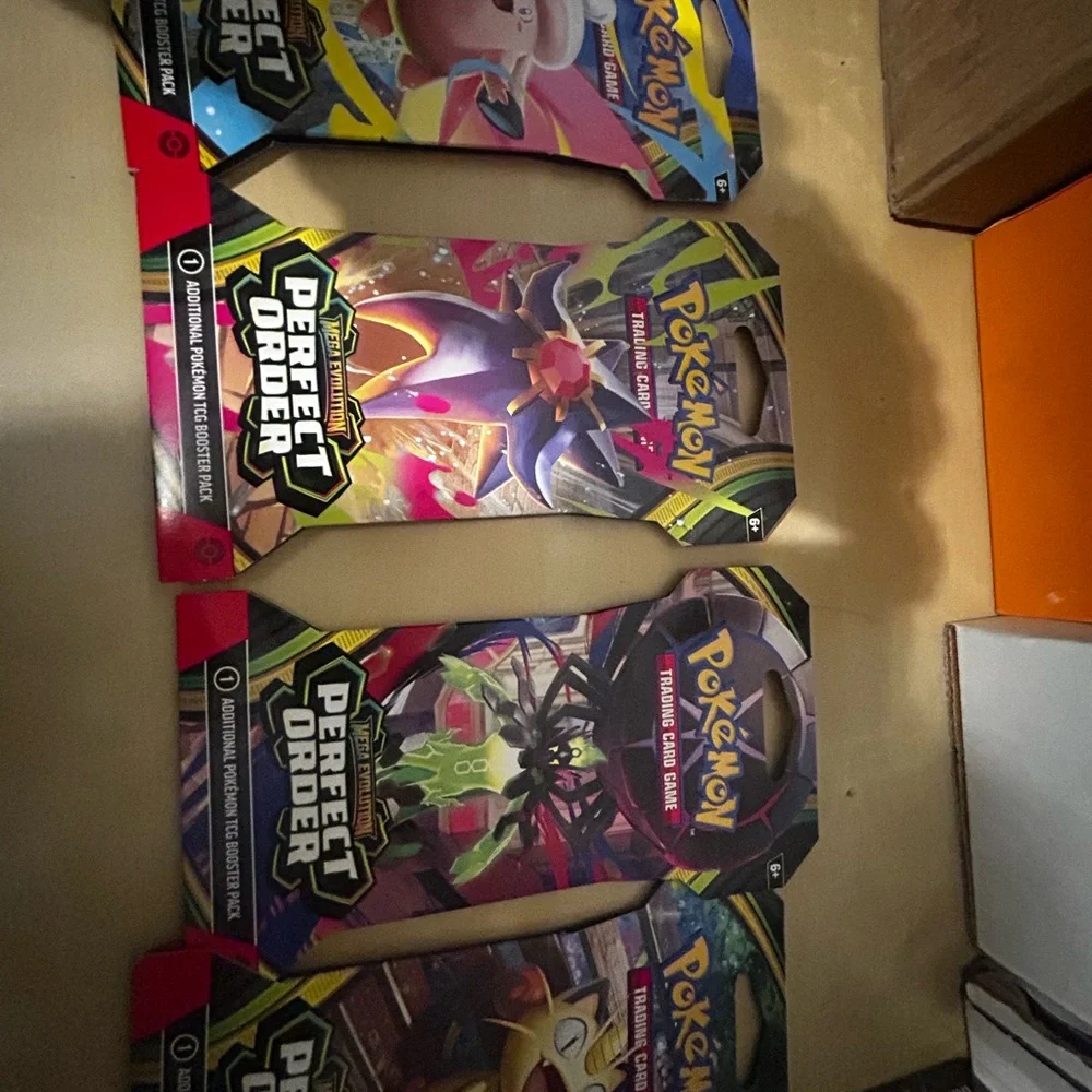 4x Pokemon Perfect Order Packs